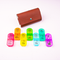 weekly pill case PU Leather